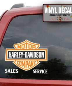 Motorcycle Lettering Hand Paint Sticker 11009