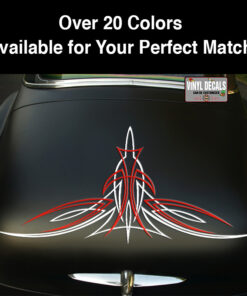 Multicolor Pinstriping Sticker 12050