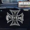 Old Skool School Iron Cross Sticker 11378