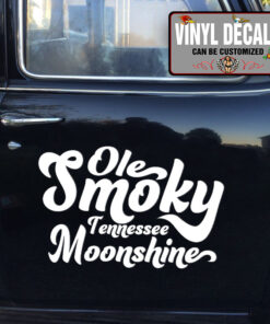 Ole Smoky Moonshine Vinyl Sticker 10427
