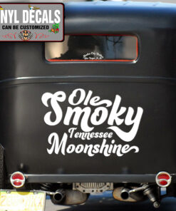 Ole Smoky Moonshine Vinyl Sticker 10427
