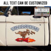 Personalized Ac Me Wile Hot Rod Sticker 11989