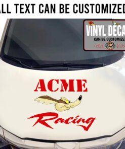 Personalized Acme Racing Sticker 10922