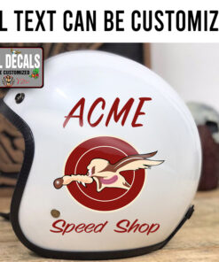 Personalized Acme Speed Shop Wile E Coyote Sticker 11894