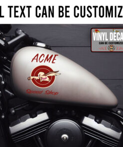 Personalized Acme Speed Shop Wile E Coyote Sticker 11894