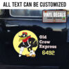 Personalized Aircraft Nose Art Sticker 10905