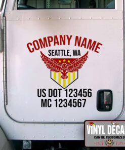 Personalized American Eagle Sticker 10941