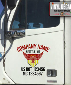 Personalized American Eagle Sticker 10941