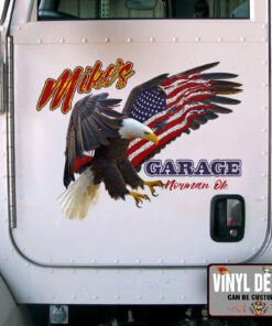 Personalized American Eagle Sticker 11279