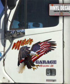 Personalized American Eagle Sticker 11279