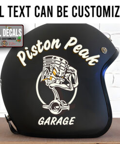 Personalized Angry Piston Sticker 11867