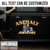 Personalized Animal Engine Sticker 11672