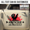 Personalized Antique Archeology Sticker 10989