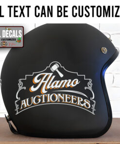 Personalized Aution Company Sign Vintage Sticker 12149