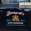Personalized Auto Transport Sales Service Sticker 11036