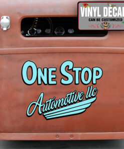 Personalized Automotive Llc Lettering Sticker 11435