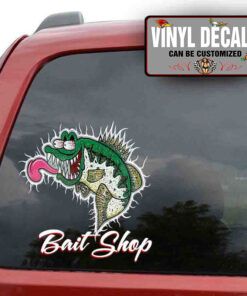 Personalized Bait Shop Sticker 11606
