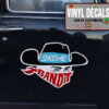 Personalized Bandit Emblem Sticker 11539