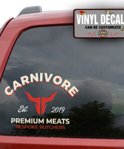 Personalized Bespoke Butchers Sticker 11738