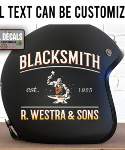 Personalized Black Smith Sticker 11900