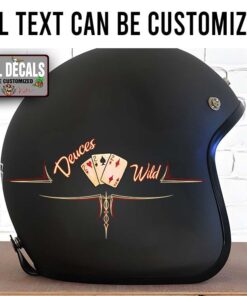Personalized Card Game Pinstriping Sticker 12065