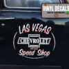 Personalized Chevrolet Speed Shop Sticker 11736
