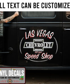 Personalized Chevrolet Speed Shop Sticker 11736