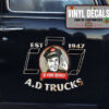 Personalized Chevy At Your Service Sticker 11349