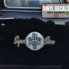 Personalized Chevy Garage Vinyl Sticker 10731
