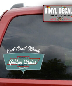Personalized Chevy Truck Parts Lettering Sticker 10950