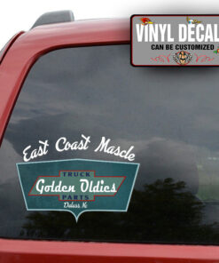 Personalized Chevy Truck Parts Lettering Sticker 11351