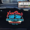 Personalized Chop Shop Sticker 11517