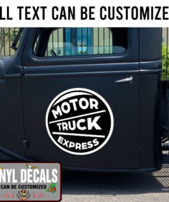 Personalized Circle Lettering For Garage Vinyl Sticker 10599