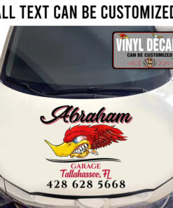 Personalized Classic Mr Horsepower Sticker 11183