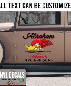 Personalized Classic Mr Horsepower Sticker 11183