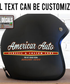 Personalized Company Name Lettering Sticker 12085