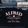 Personalized Company Name Logistic Company Lettering Sticker 11091