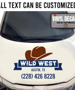 Personalized Company Name Truck Door Sticker 11064