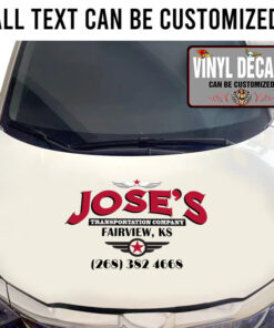 Personalized Company Name Trucking Company Logistic Company Sticker 11092