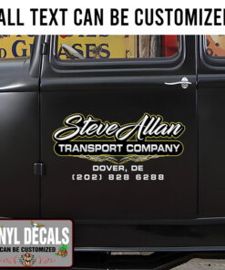 Personalized Company Name Trucking Company Logistic Company Sticker 11093