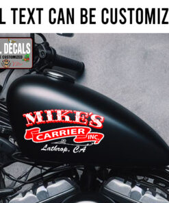 Personalized Company Name With Ribbon Sticker 12088