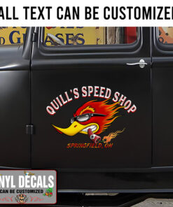 Personalized Company Sign Sticker 12002