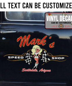 Personalized Craftsman Tools Lettering Sticker 11421