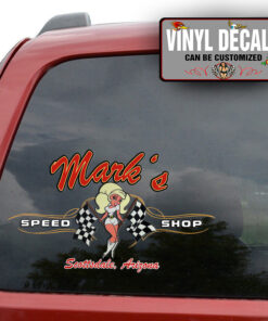 Personalized Craftsman Tools Lettering Sticker 11421