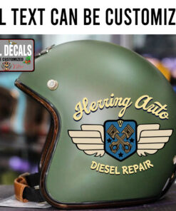 Personalized Crossing Piston Sticker 12007