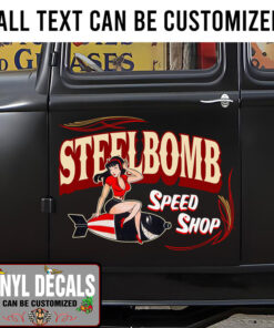 Personalized Dirt Track Wheel Wings Sticker 11116