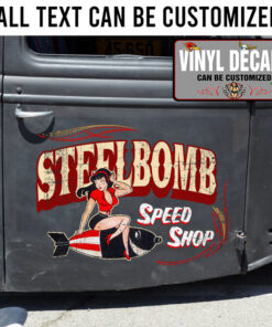 Personalized Dirt Track Wheel Wings Sticker 11116