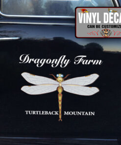 Personalized Dragonfly Farm Sticker 11033