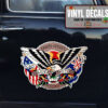 Personalized Eagle Oldschool Tattoo Vinyl Sticker 10312