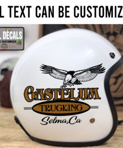 Personalized Eagle Trucking Company Sticker 12091